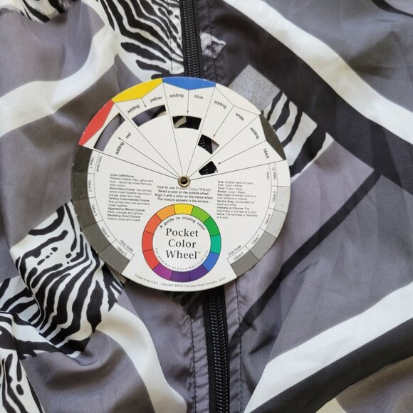 Activology Women Jacket Extra Large Black Animal Print  Zip Lightweight ANI17E - Picture 10 of 10